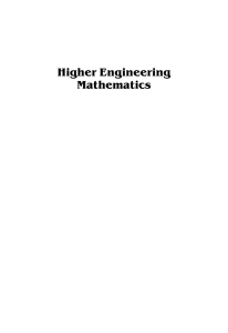 Higher Engineering Mathematics by B V Ramana (2018)