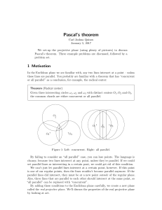 Pascal's Theorem
