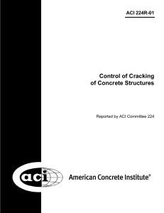 ACI 224R-01 R08 Control of Cracking in Concrete Structures