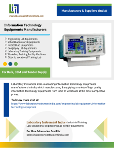 Information Technology Equipments Manufacturers