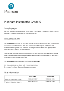 9780636165007 Platinum-Instamaths-Grade-5 sample-pages