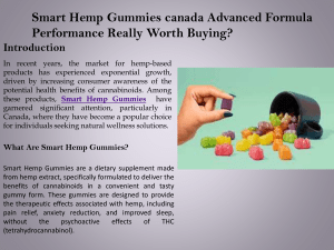 Smart Hemp Gummies Canada price