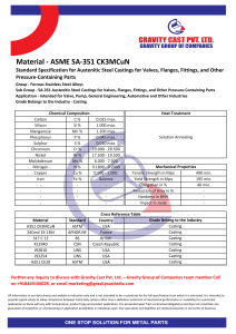 ASME SA-351 CK3MCuN