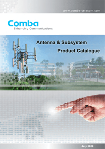 Comba Antenna Catalogue