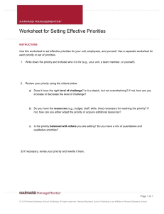 worksheet for setting effective priorities (1)