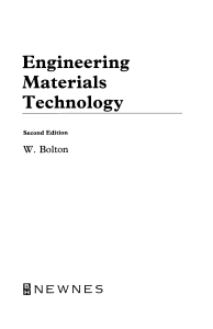pdfcoffee.com engineering-materials-technology-2nd-edition-by-w-bolton-pdf-free