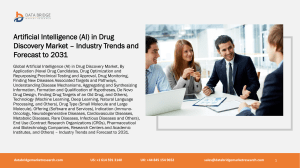 Global Artificial Intelligence (AI) in Drug Discovery Market 