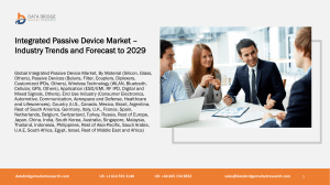 Global Integrated Passive Device Market 