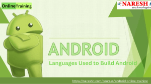Languages used to build  Andriod