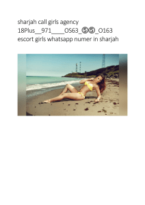 sharjah call girls agency 18Plus  971    OS63 ⓹⓹ O163 escort girls whatsapp numer in sharjah