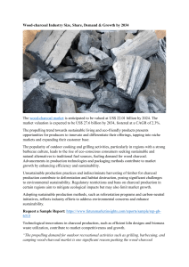 Wood-charcoal Industry Size, Share, Demand & Growth by 2034