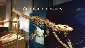 Angolan dinosaurs