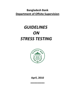 Stress Testing Guideline BB