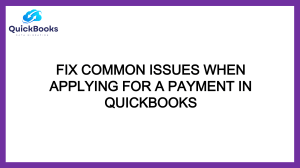 Common Issues When Applying for a Payment: How to Resolve Them Quickly