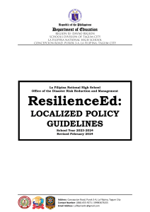 REVISED-LOCALIZED POLICY GUIDELINES