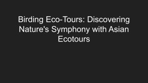Birding Eco-Tours  Discovering Nature's Symphony with Asian Ecotours