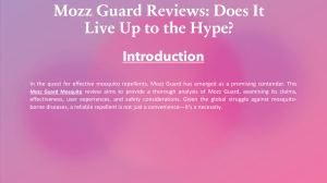 Mozz Guard Reviews