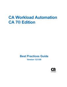 WA CA7 v12.0.00 Best Practices (111pp) 2013