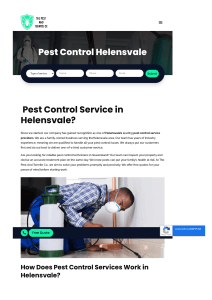 Pest Control Helensvale