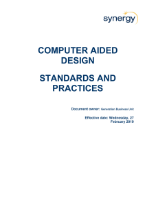 CAD Standards and Practices