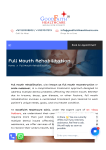 Full mouth Rehabilitation- Dr Vikas Pakhare