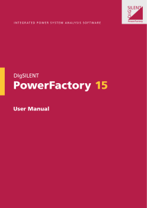 Manual User Power Factory 15