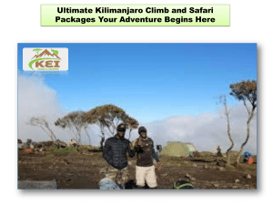 Ultimate Kilimanjaro Climb and Safari Packages Your Adventure Begins Here