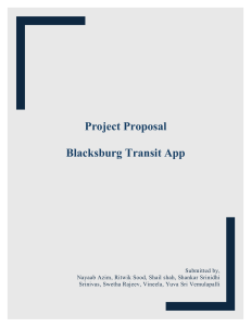 BT Yransit Project Proposal