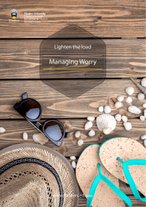 5 - Managing Worry