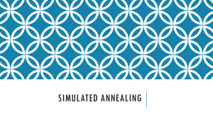 Simulated Annealing