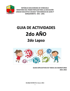 GUIA DE 2do AÑO 2021-2022 2do lapso