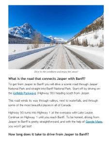 How to Get from Jasper to Banff-compressed