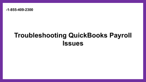 Learn How to Fix QuickBooks Payroll not working