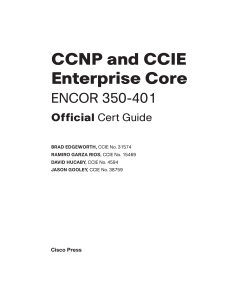 CCNP ENcor