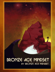 Bronze Age Mindset by Bronze Age Pervert