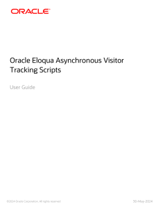 Asynchronous Visitor Tracking Scripts