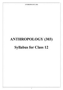 303 Anthropology