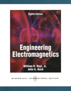 (原文書)engineering-electromagnetics-8th-edition-william-h-hayt-original