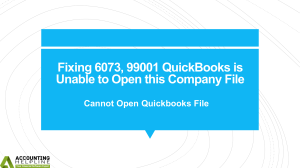 Cannot Open Quickbooks File: Effortless Fixes here