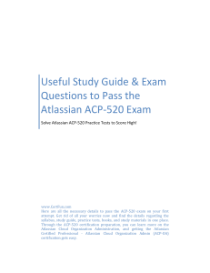 Useful Study Guide & Exam Questions to Pass the Atlassian ACP-520 Exam