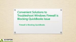 Windows Firewall is Blocking QuickBooks: Get Quick fixes here