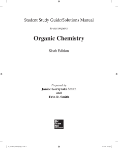 (Organic Chemistry) Janice Gorzynski Smith - Organic Chemistry Student Study Guide Solution (2)