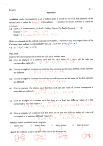 Functions Notes Sol P. 1-14