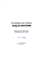 SAPS Isoterm 2K Service Manual