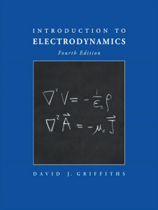 教材 David J. Griffiths - Introduction to Electrodynamics