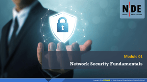 NDEv1 Module 01 Network Security Fundamentals
