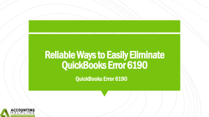 How to end Error 6190 in QuickBooks Desktop in no time