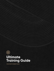 hr ultimate training guide 2023