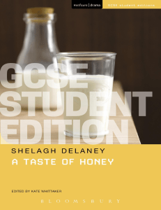 Shelagh Delaney - A Taste of Honey GCSE Student Edition-Bloomsbury (2016)