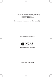 Manual de Planificación Estratégica-Enrique Oligastri 2004